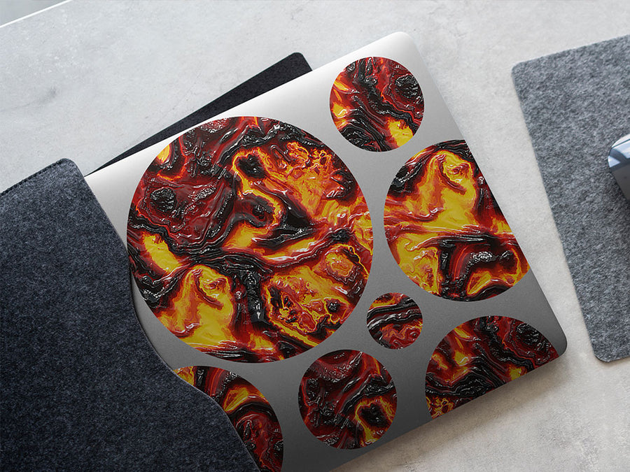 natural power lava DIY Laptop Stickers