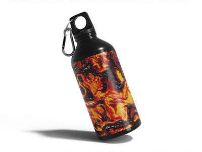 natural power lava Water Bottle DIY Stickers