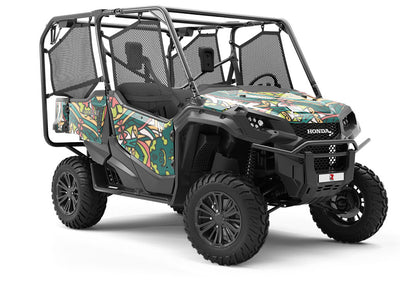 Natural Power Mandala Utility Vehicle Vinyl Wrap