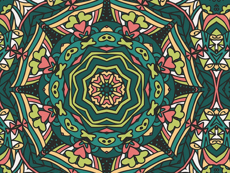 Natural Power Mandala Vinyl Wrap Pattern~Rwraps Series 914 Digitally Printed Vinyl Wrap~0