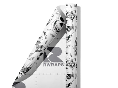 Natural Reclamation Halloween Wrap Film Sheets~Rwraps Series 914 Natural Reclamation Halloween Scrolled Sheet~3