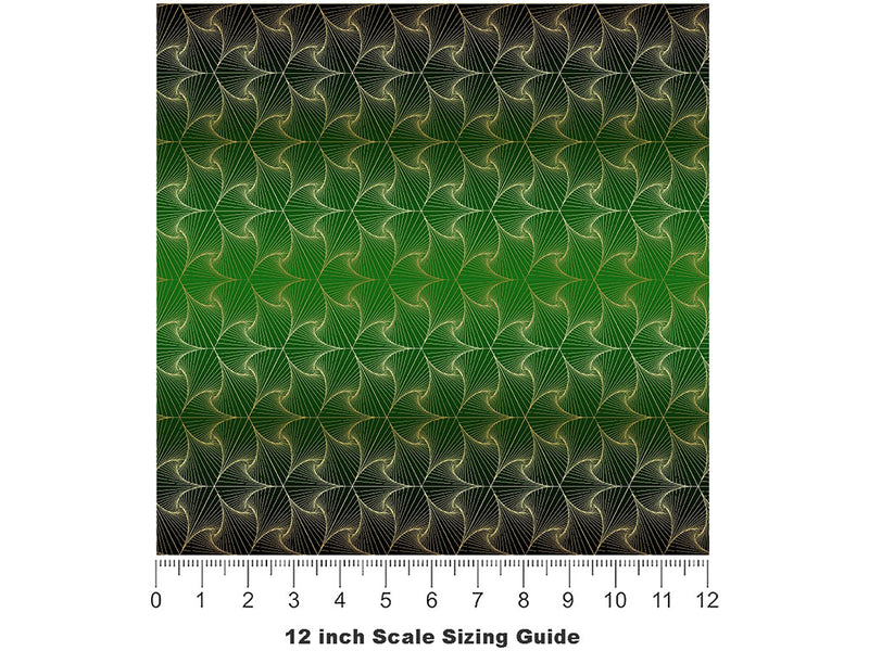 Natural Replicant Optical Illusion Vinyl Film Pattern Size 12 inch Scale~Rwraps Natural Replicant Optical Illusion Sizing Chart~2