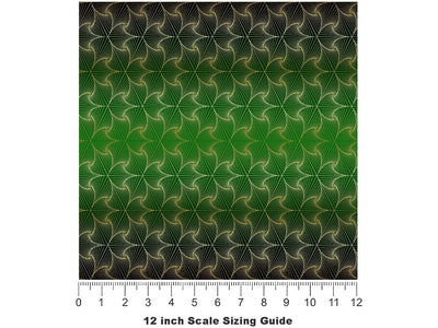 Natural Replicant Optical Illusion Vinyl Film Pattern Size 12 inch Scale~Rwraps Natural Replicant Optical Illusion Sizing Chart~2