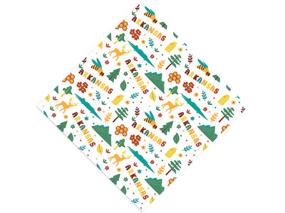 Natural State Americana Vinyl Wrap Pattern