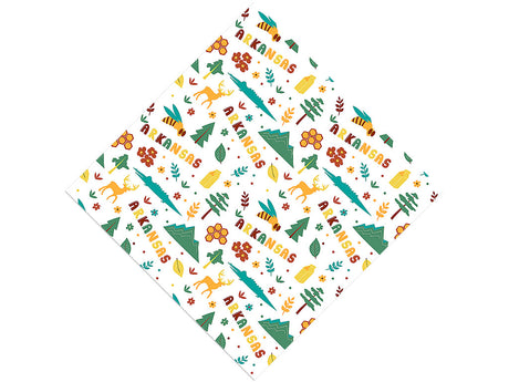 Natural State Americana Vinyl Wrap Pattern