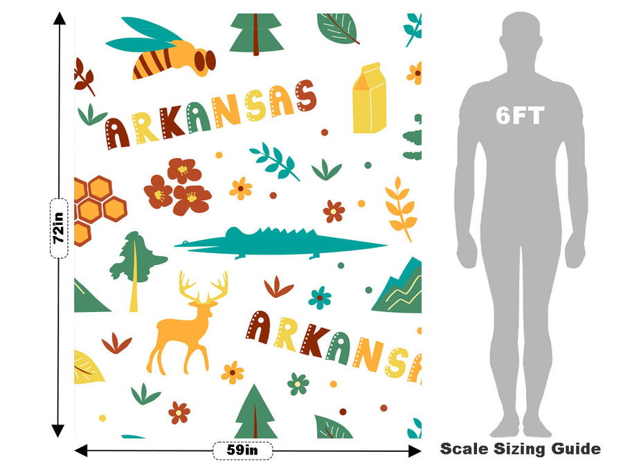 Natural State Americana Vehicle Wrap Scale~Rwraps Series 914 Natural State Americana Measurements~2