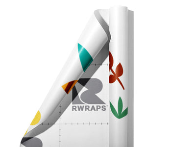 Natural State Americana Wrap Film Sheets~Rwraps Series 914 Natural State Americana Scrolled Sheet~4