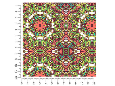 naturalistic leaves mandala 1ft x 1ft Craft Sheets