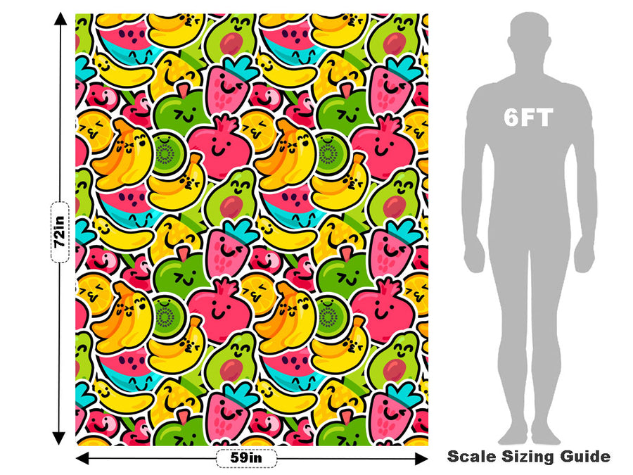 Naturally Sweet Sticker Bomb Vehicle Wrap Scale~Rwraps Series 914 Naturally Sweet Sticker Bomb Measurements~2