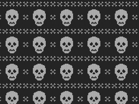 Nautical Knitting Pirate Vinyl Wrap Pattern~Rwraps Series 914 Digitally Printed Vinyl Wrap~0