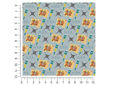 nautical navigation pirate 1ft x 1ft Craft Sheets