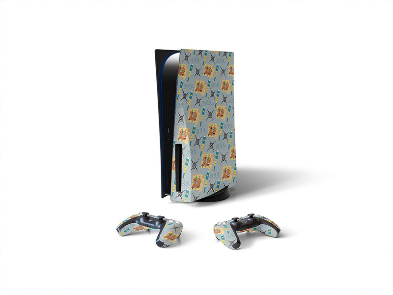 nautical navigation pirate Sony PS5 DIY Skin