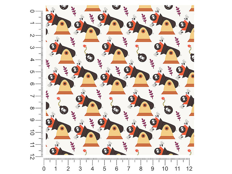 nautical warfare pirate 1ft x 1ft Craft Sheets