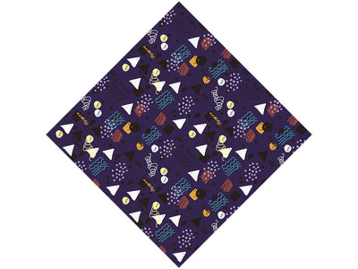 Navy Awoken Abstract Craft Vinyl