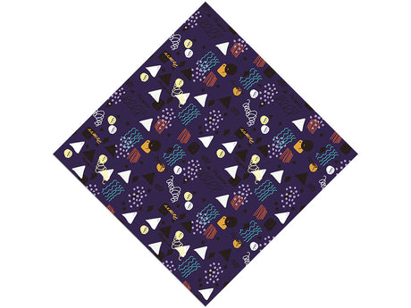 Navy Awoken Abstract Craft Vinyl