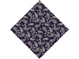 Navy Blues Paisley Vinyl Wrap Pattern
