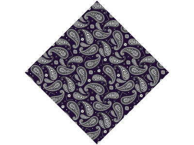 Navy Blues Paisley Vinyl Wrap Pattern
