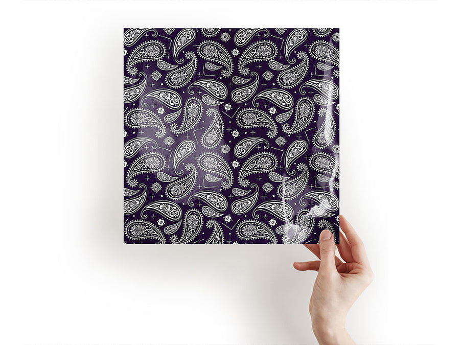navy blues paisley Craft Sheets