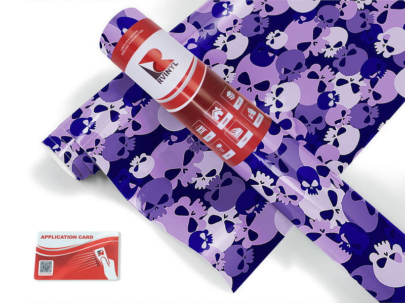 navy calvaria skull and bones Craft Vinyl Roll