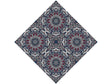 Navy Solitaire Mandala Vinyl Wrap Pattern