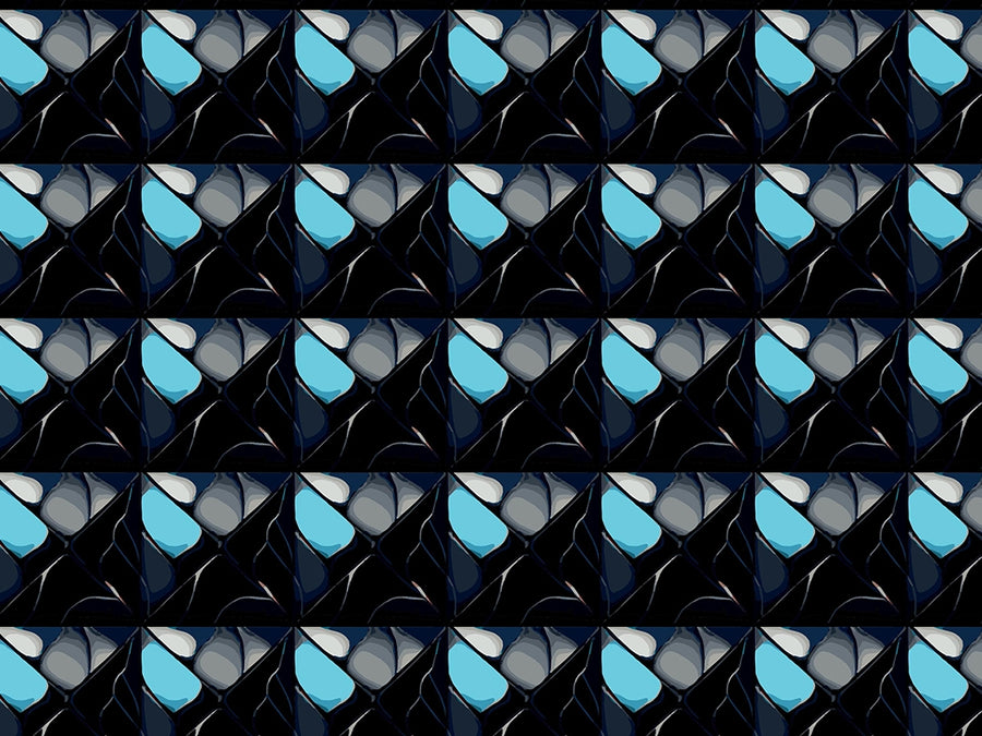 Navy Square Tile Vinyl Wrap Pattern~Rwraps Series 914 Digitally Printed Vinyl Wrap~0