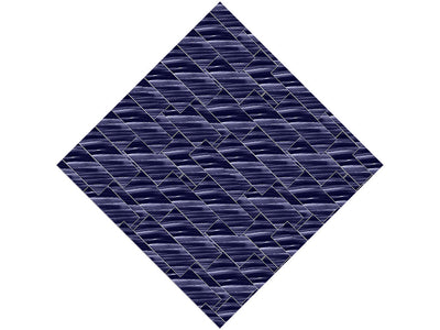 Navy Tile Vinyl Wrap Pattern
