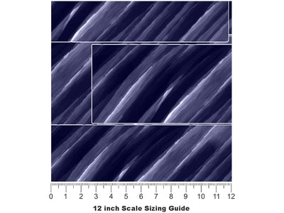 Navy Tile Vinyl Film Pattern Size 12 inch Scale~Rwraps Navy Tile Sizing Chart~3