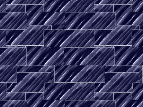 Navy Tile Vinyl Wrap Pattern~Rwraps Series 914 Digitally Printed Vinyl Wrap~0
