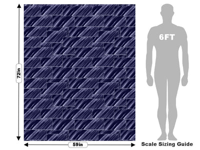 Navy Tile Vehicle Wrap Scale~Rwraps Series 914 Navy Tile Measurements~2