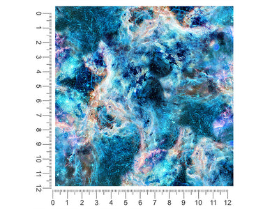 nebula sapphire science fiction 1ft x 1ft Craft Sheets
