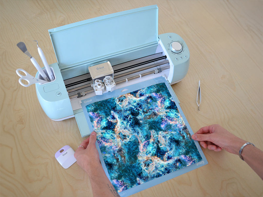 nebula sapphire science fiction Cricut Compatible Vinyl
