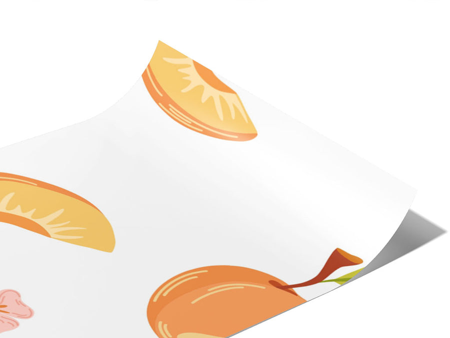 Nectar White Fruit Vinyl Wraps~Rwraps Series 914 Digitally Printed Vinyl Wrap~0