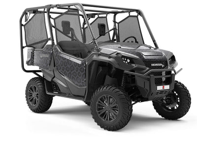 Negro Panther Utility Vehicle Vinyl Wrap