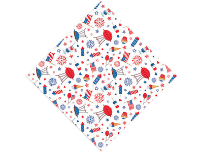 Neighborhood Cookout Americana Vinyl Wrap Pattern