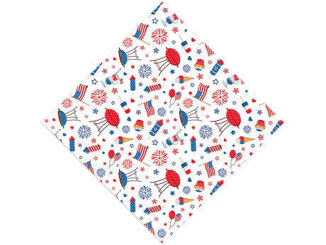 Neighborhood Cookout Americana Vinyl Wrap Pattern