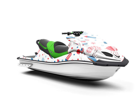 Neighborhood Cookout Americana Jet Ski Vinyl Customized Wrap