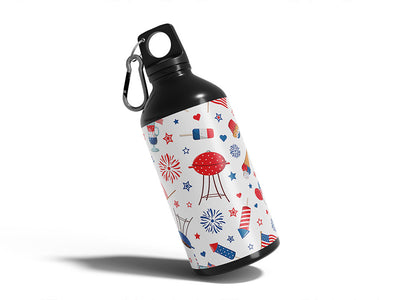 neighborhood cookout  Water Bottle DIY Stickers