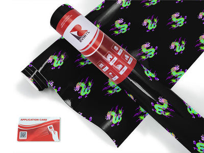 neon aggression fantasy Craft Vinyl Roll