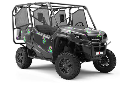 Neon Aggression Fantasy Utility Vehicle Vinyl Wrap