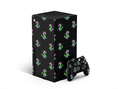 neon aggression fantasy XBOX DIY Decal