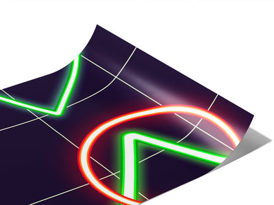 Neon Bowling Abstract Vinyl Wraps~Rwraps Series 914 Digitally Printed Vinyl Wrap~0