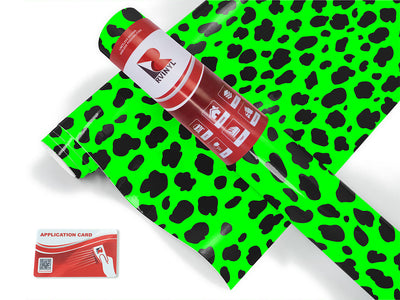 neon cheetah animal print Craft Vinyl Roll