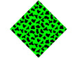 Neon Cow Vinyl Wrap Pattern