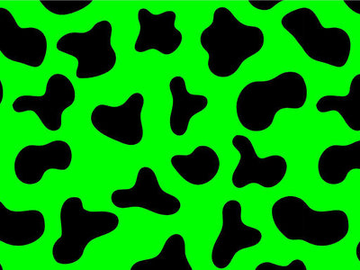 Neon Cow Vinyl Wrap Pattern~Rwraps Series 914 Digitally Printed Vinyl Wrap~0