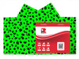 neon dalmation animal print Craft Vinyl Sheet Pack
