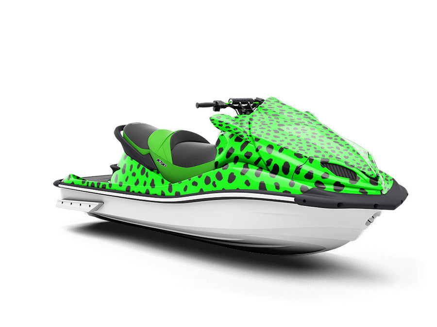 Neon Dalmation Jet Ski Vinyl Customized Wrap