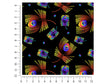 neon eyes bird 1ft x 1ft Craft Sheets