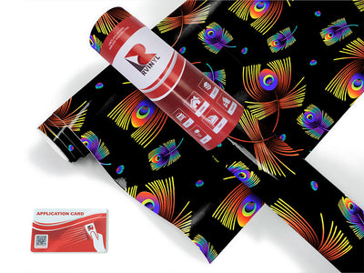 neon eyes bird Craft Vinyl Roll