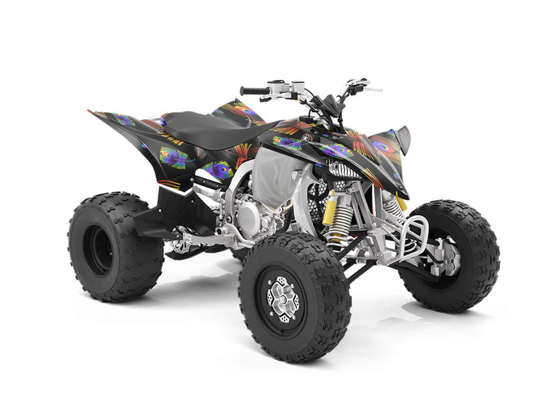 Neon Eyes Birds ATV Wrapping Vinyl