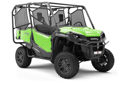 Neon Frights Zombie Utility Vehicle Vinyl Wrap